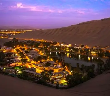 view of the government palace of lima