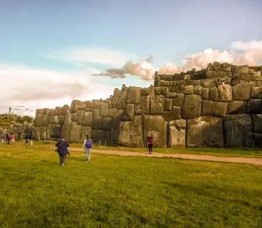 inca fortress of sacsayhuaman in cusco